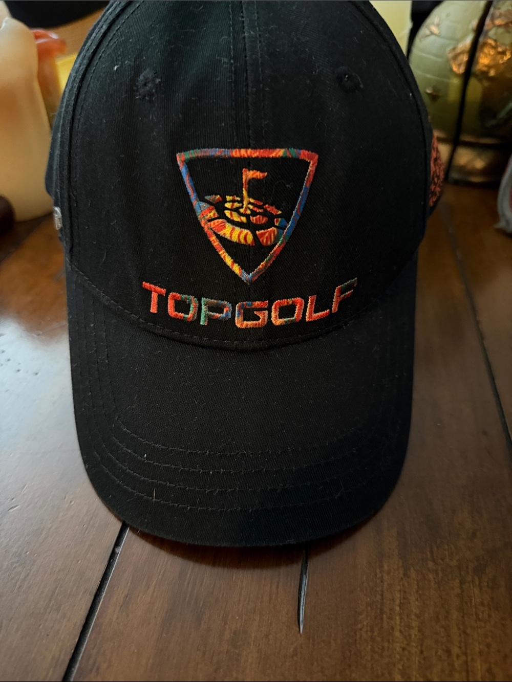 Topgolf Black Logo Adjustable Cap